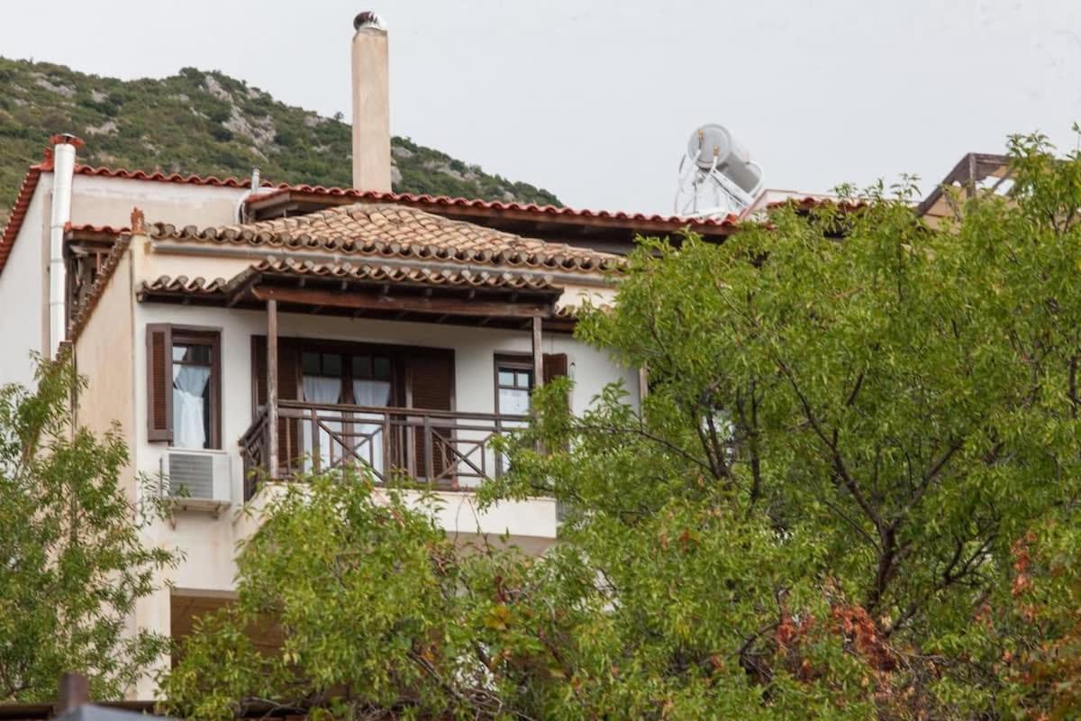 Apollon Stone Villa In Delphi With Breathtaking Views エクステリア 写真